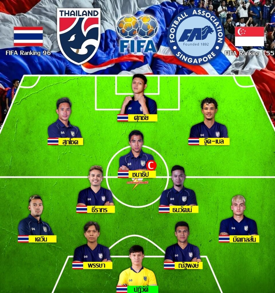 ทีมชาติไทย พบ สิงคโปร์